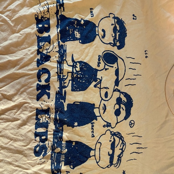 Black lips peanuts Charlie Brown band t-shirt - Picture 7 of 7
